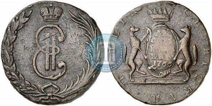 Picture 10 kopecks 1766 year  