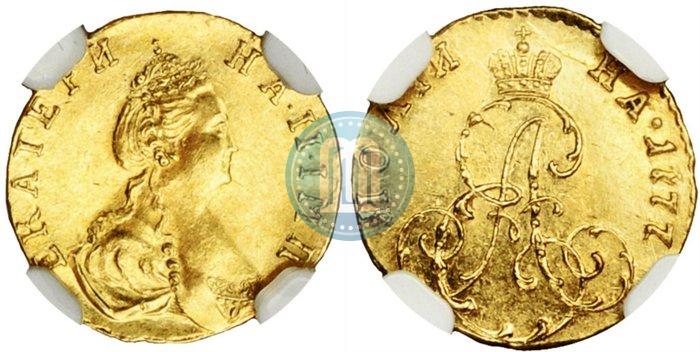 Фото Полтина 1777 года  