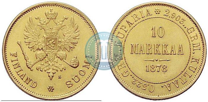 Фото 10 марок 1878 года S 