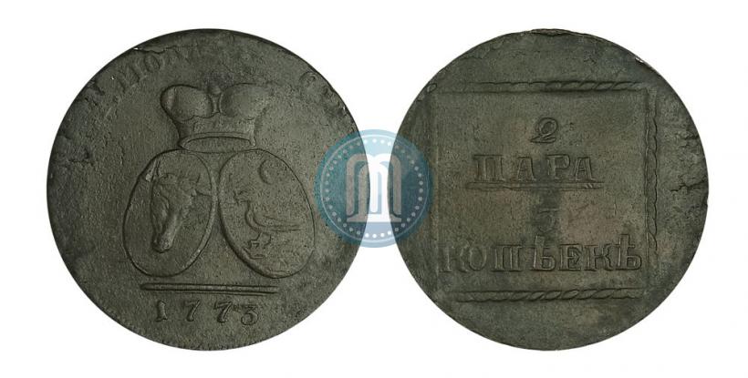 Фото 2 пара - 3 копейки 1773 года  