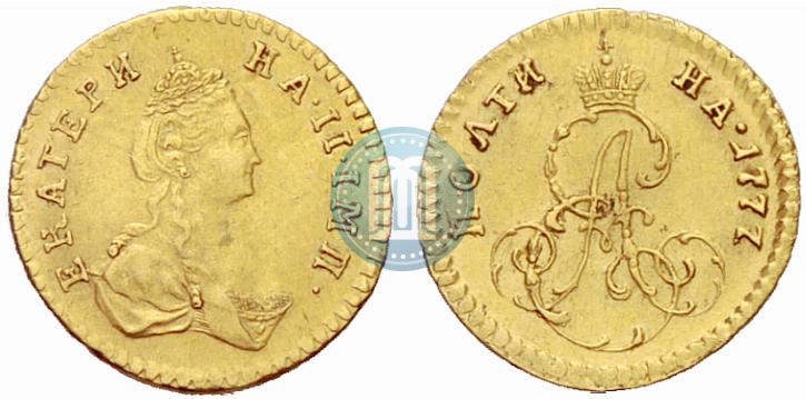 Фото Полтина 1777 года  