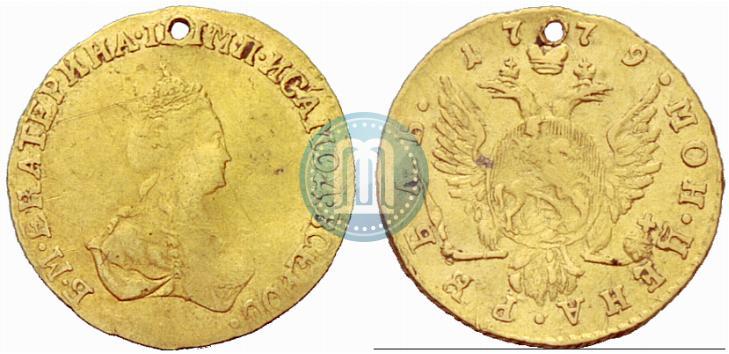 Picture 1 rouble 1779 year  