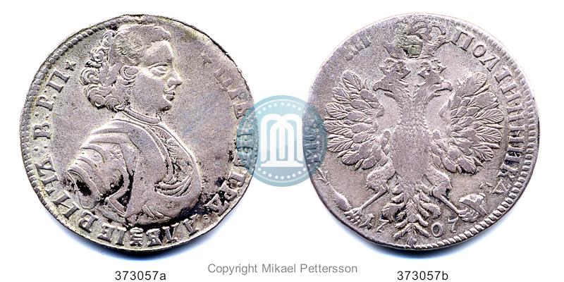 Picture Poltina 1707 year  