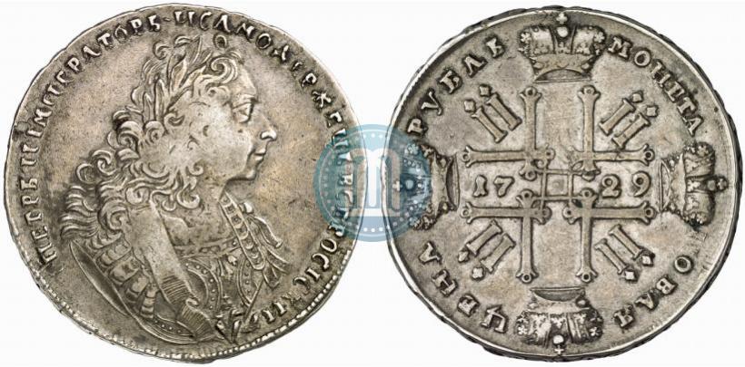 Picture 1 rouble 1729 year  "Type of 1729"