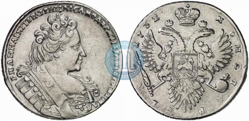 Picture 1 rouble 1732 year  