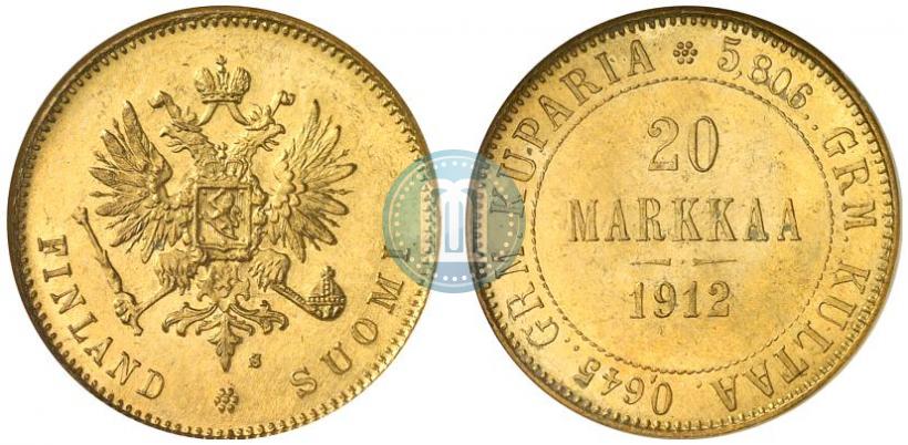 Picture 20 markkaa 1912 year S 