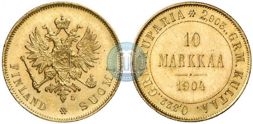 Picture 10 markkaa 1904 year L 