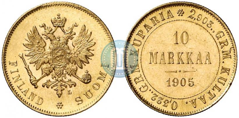 Фото 10 марок 1905 года L 