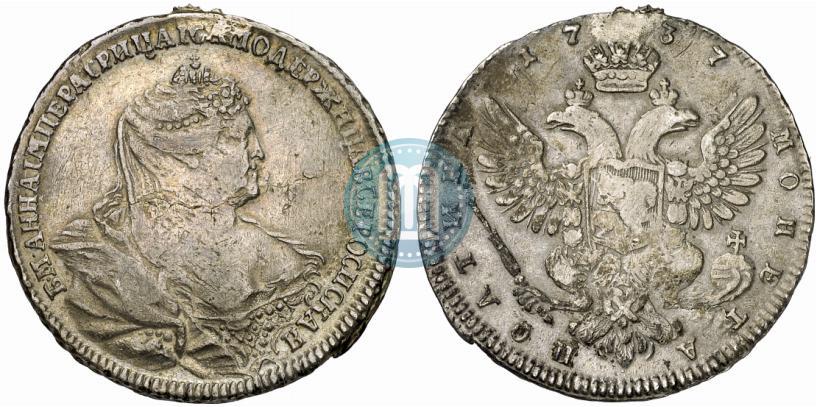 Picture Poltina 1737 year  "Moscow type"