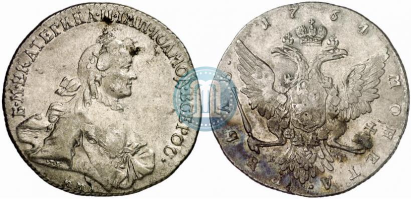 Picture 1 rouble 1764 year ММД-EI 