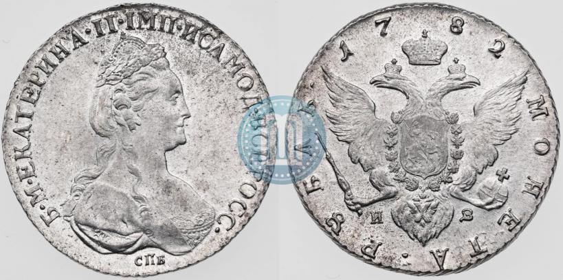 Picture 1 rouble 1782 year СПБ-ИЗ 