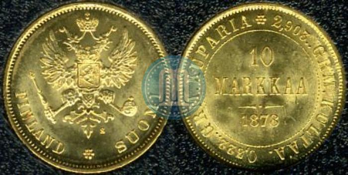 Picture 10 markkaa 1878 year S 
