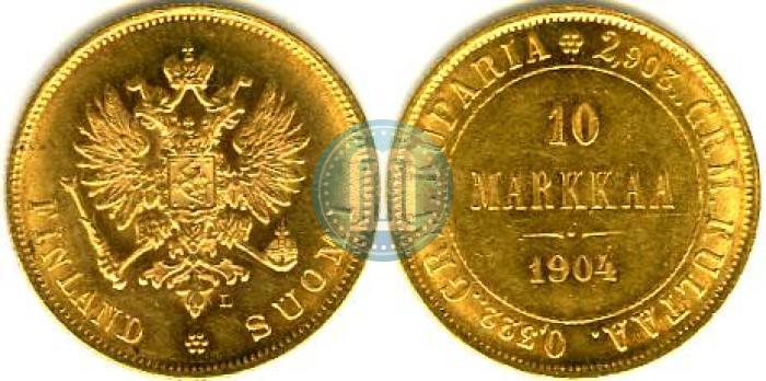 Picture 10 markkaa 1904 year L 