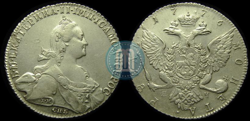 Picture 1 rouble 1776 year СПБ-ЯЧ 