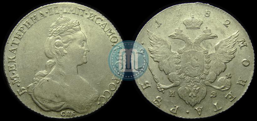 Picture 1 rouble 1782 year СПБ-ИЗ 