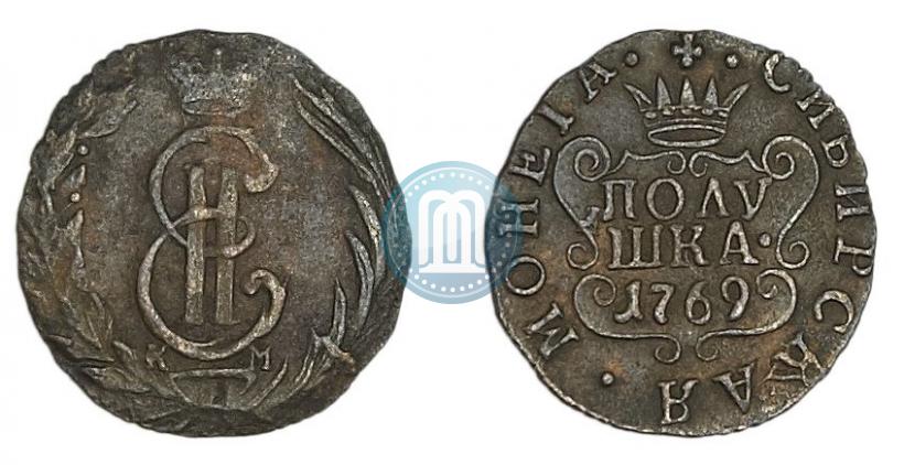 Фото Полушка 1769 года КМ 