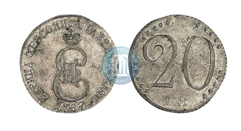 Picture 20 kopecks 1787 year ТМ 