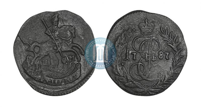 Picture Polushka 1787 year КМ 