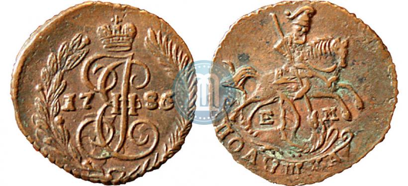 Picture Polushka 1786 year ЕМ 