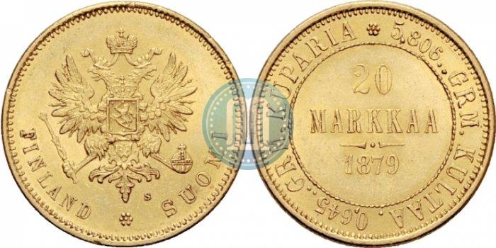 Фото 20 марок 1879 года S 