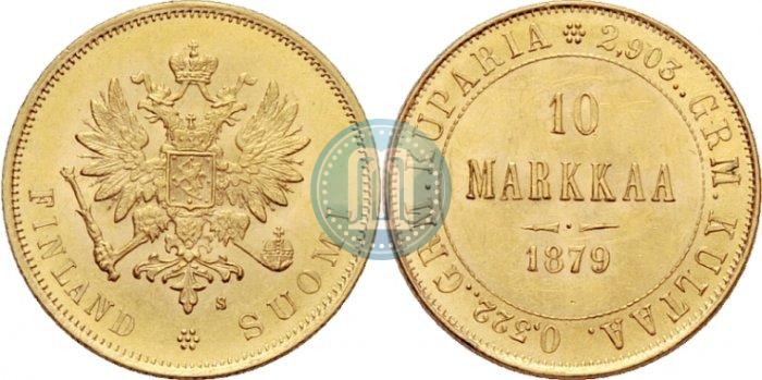 Фото 10 марок 1879 года S 