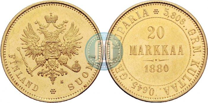Фото 20 марок 1880 года S 