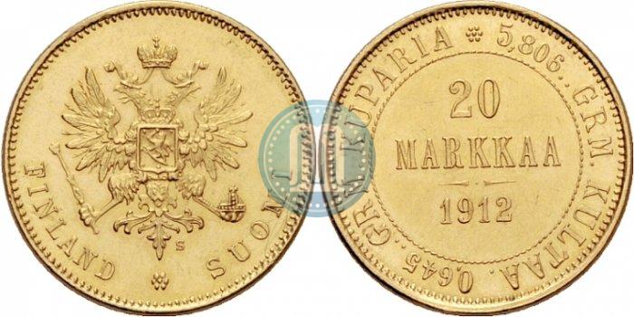 Picture 20 markkaa 1912 year S 