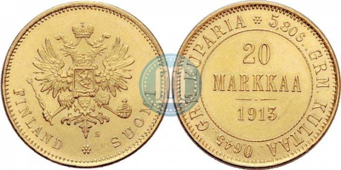 Picture 20 markkaa 1913 year S 