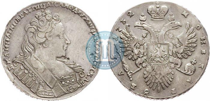 Фото 1 рубль 1732 года  