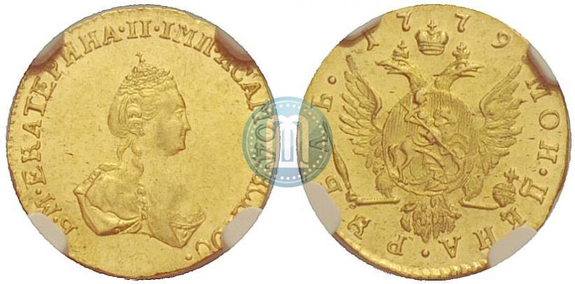 Фото 1 рубль 1779 года  