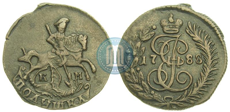 Фото Полушка 1788 года КМ 