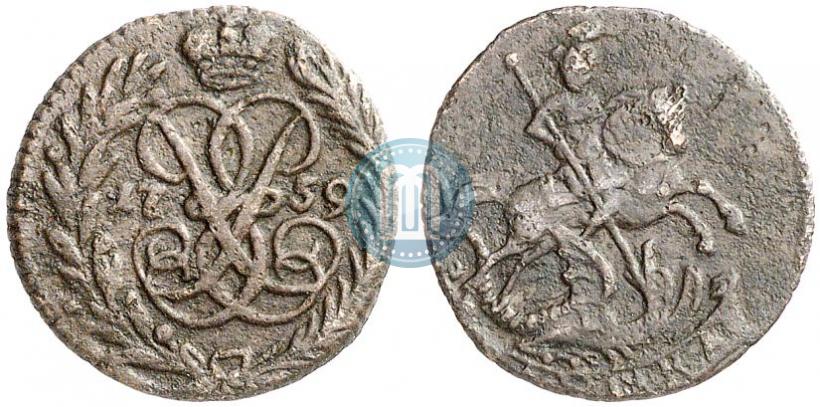 Picture Polushka 1759 year  