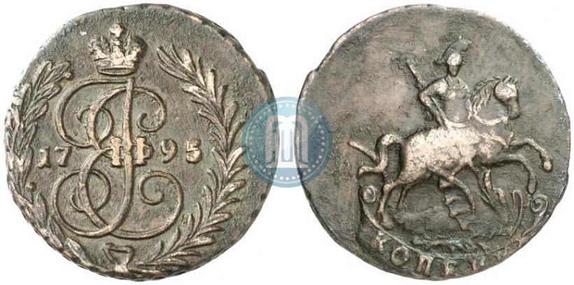 Фото 1 копейка 1795 года  