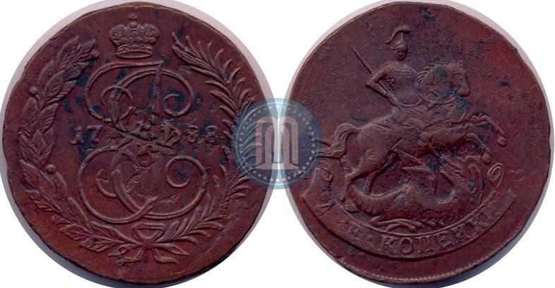 Picture 2 kopecks 1788 year ММ 