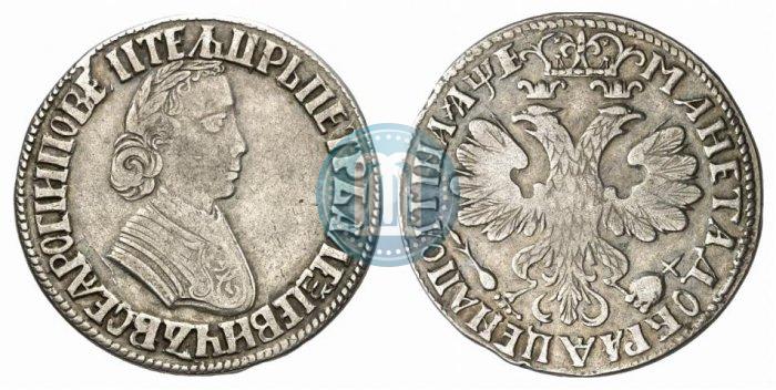 Picture Poltina 1705 year  "Portrait by F. Alekseev"