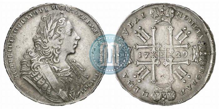 Picture 1 rouble 1729 year  "Type of 1729"