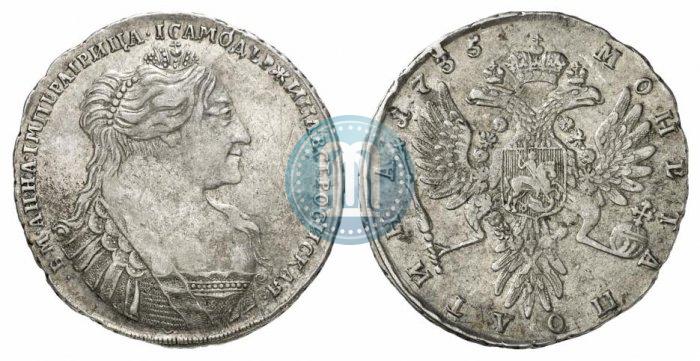 Picture Poltina 1735 year  