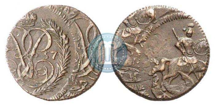Фото Денга 1757 года  