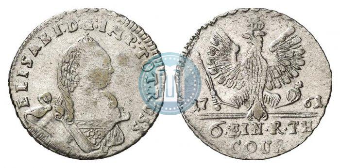 Фото 1/6 талера 1761 года  