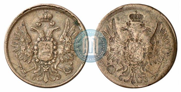 Picture 2 kopecks 1855 year ЕМ 