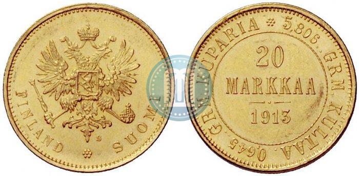Фото 20 марок 1913 года S 