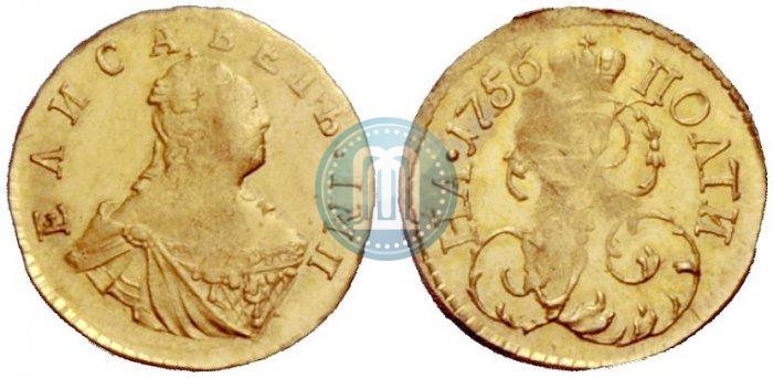 Picture Poltina 1756 year  