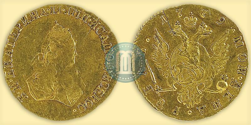 Picture 1 rouble 1779 year  