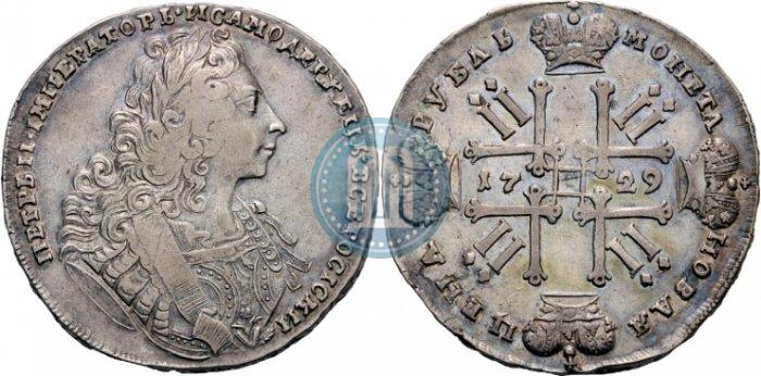 Picture 1 rouble 1729 year  "Type of 1729"
