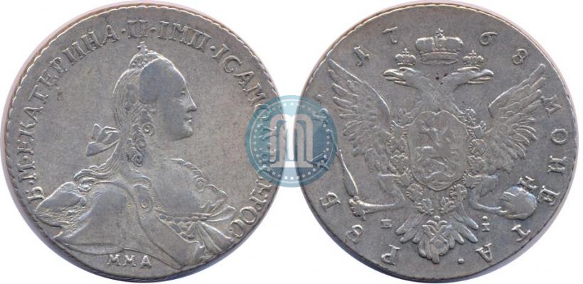 Picture 1 rouble 1768 year ММД-EI 