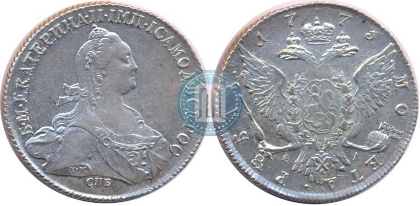 Picture 1 rouble 1773 year СПБ-ФЛ 