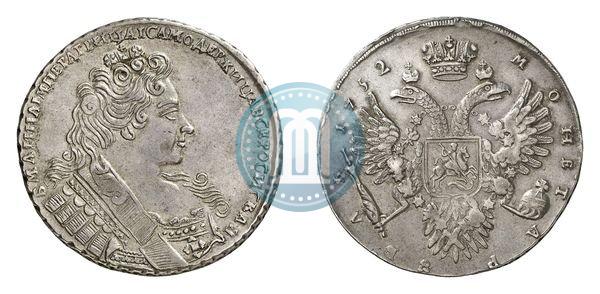 Фото 1 рубль 1732 года  