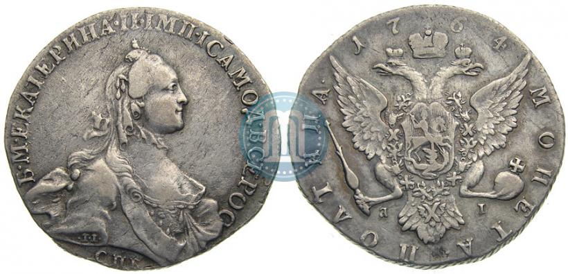 Picture Poltina 1764 year СПБ-ЯI 