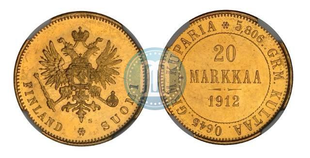 Picture 20 markkaa 1912 year S 