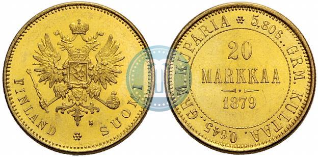 Фото 20 марок 1879 года S 